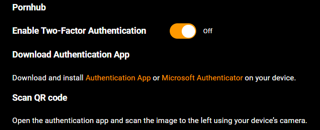 How Do I Set Up Two Factor Authentication Pornhub Help