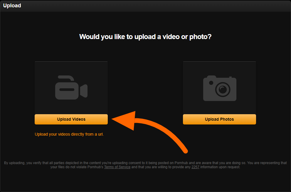 How do I upload videos  Pornhub Help 